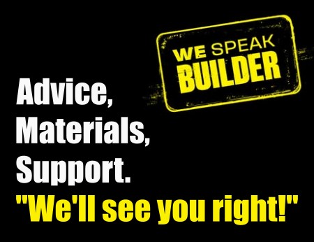 Building advice, materials, support