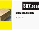 12mm shed ply