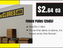 fence pales