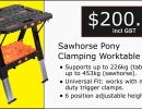 sawhorse pony