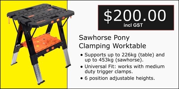 sawhorse pony