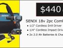 senix combo kit